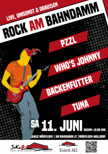 Plakat - Rock am Bahndamm 2016